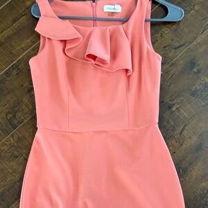 Cute peach Calvin Klein dress, size 2